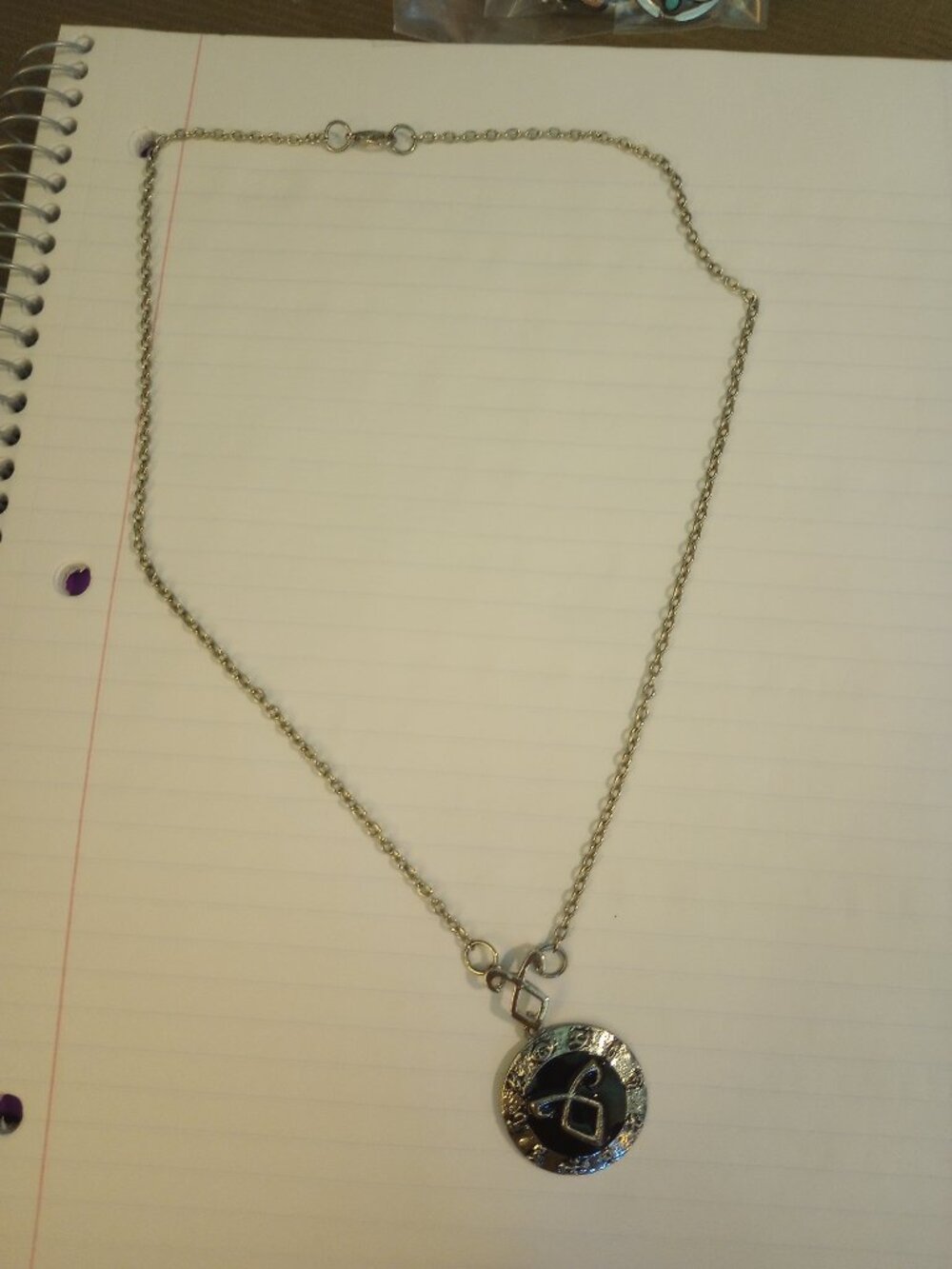 Mortal Instruments movie portal necklace